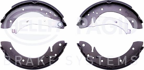 HELLA PAGID 8DB 355 001-721 - Brake Shoe Set www.autospares.lv