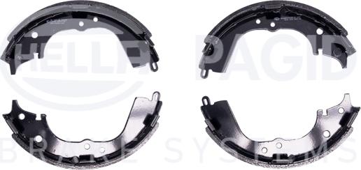 HELLA PAGID 8DB 355 002-181 - Brake Shoe Set www.autospares.lv