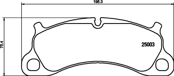 HELLA PAGID 8DB 355 019-731 - Bremžu uzliku kompl., Disku bremzes www.autospares.lv