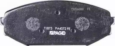 HELLA PAGID 8DB 355 014-681 - Bremžu uzliku kompl., Disku bremzes www.autospares.lv