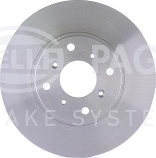 HELLA PAGID 8DD 355 104-991 - Bremžu diski autospares.lv