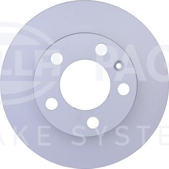 HELLA PAGID 8DD 355 105-411 - Тормозной диск www.autospares.lv