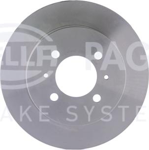 HELLA PAGID 8DD 355 105-141 - Bremžu diski www.autospares.lv