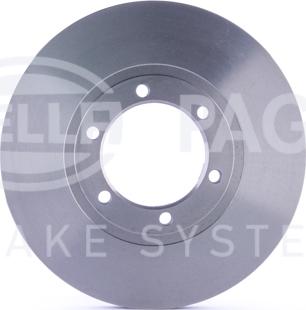 HELLA PAGID 8DD 355 105-111 - Bremžu diski www.autospares.lv