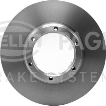 HELLA PAGID 8DD 355 100-031 - Brake Disc www.autospares.lv