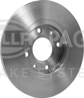 HELLA PAGID 8DD 355 100-851 - Bremžu diski www.autospares.lv