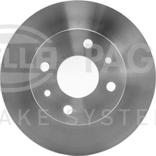 HELLA PAGID 8DD 355 101-131 - Bremžu diski autospares.lv