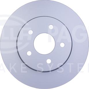 HELLA PAGID 8DD 355 108-061 - Bremžu diski autospares.lv