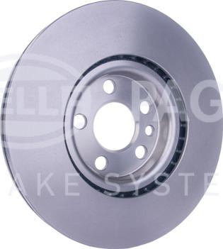 HELLA PAGID 8DD 355 108-761 - Bremžu diski autospares.lv