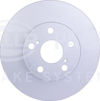 HELLA PAGID 8DD 355 116-981 - Bremžu diski autospares.lv