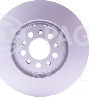 HELLA PAGID 8DD 355 116-651 - Brake Disc www.autospares.lv