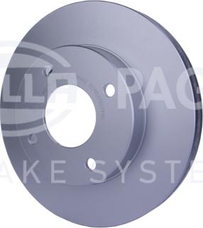 HELLA PAGID 8DD 355 118-571 - Bremžu diski autospares.lv