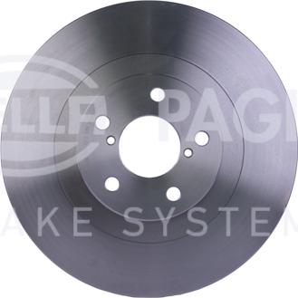 HELLA PAGID 8DD 355 112-051 - Bremžu diski autospares.lv