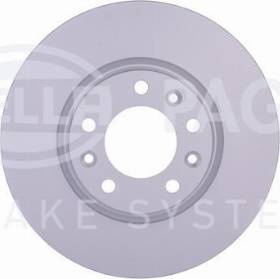 HELLA 8DD 355 129-261 - Brake Disc www.autospares.lv