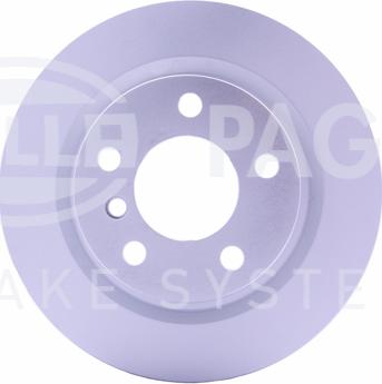 HELLA PAGID 8DD 355 120-971 - Bremžu diski autospares.lv