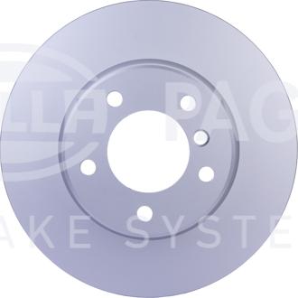 HELLA PAGID 8DD 355 128-101 - Bremžu diski autospares.lv