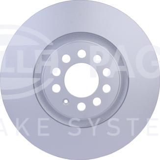 HELLA PAGID 8DD 355 127-441 - Brake Disc www.autospares.lv