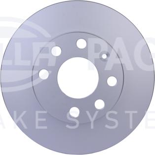 HELLA PAGID 8DD 355 127-001 - Тормозной диск www.autospares.lv