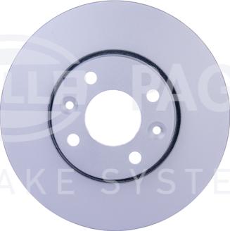 HELLA PAGID 8DD 355 127-881 - Bremžu diski autospares.lv