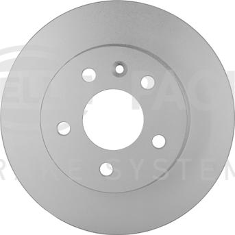 HELLA PAGID 8DD 355 127-231 - Brake Disc www.autospares.lv