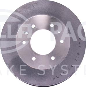 HELLA PAGID 8DT 355 301-831 - Тормозной барабан www.autospares.lv