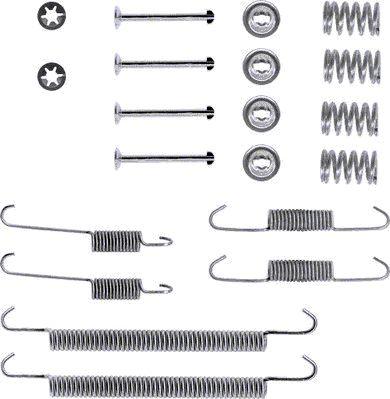 HELLA PAGID 8DZ 355 200-231 - Piederumu komplekts, Bremžu loki www.autospares.lv