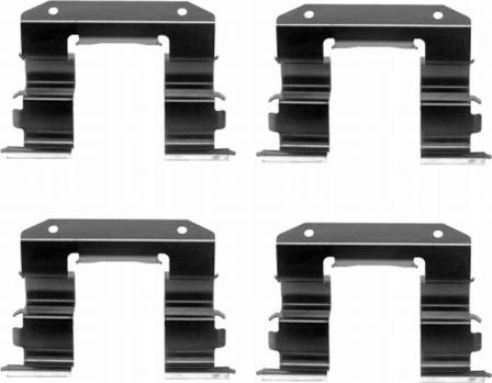 HELLA PAGID 8DZ 355 202-511 - Accessory Kit for disc brake Pads www.autospares.lv