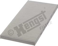 Hengst Filter E943LI - Фильтр воздуха в салоне www.autospares.lv