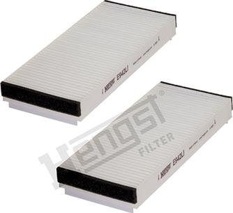 Hengst Filter E942LI-2 - Filtrs, Salona telpas gaiss autospares.lv