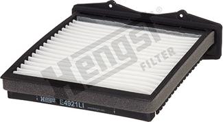 Hengst Filter E4921LI - Filtrs, Salona telpas gaiss www.autospares.lv