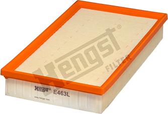 Hengst Filter E463L - Gaisa filtrs autospares.lv