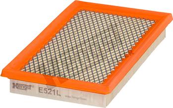 Hengst Filter E521L - Gaisa filtrs www.autospares.lv