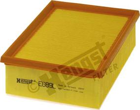 Hengst Filter E689L - Gaisa filtrs www.autospares.lv