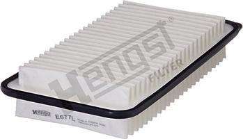 Hengst Filter E677L - Gaisa filtrs www.autospares.lv