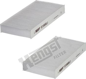 Hengst Filter E1906LI-2 - Filtrs, Salona telpas gaiss www.autospares.lv