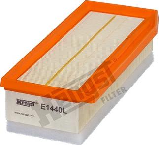 Hengst Filter E1440L - Gaisa filtrs www.autospares.lv