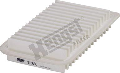 Hengst Filter E1069L - Gaisa filtrs www.autospares.lv