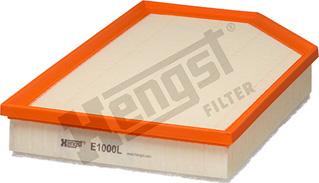 Hengst Filter E1000L - Gaisa filtrs autospares.lv