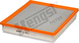 Hengst Filter E1083L - Gaisa filtrs www.autospares.lv