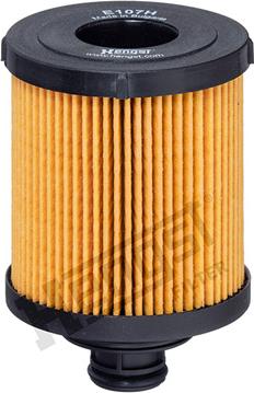 Hengst Filter E107H D166 - Oil Filter www.autospares.lv