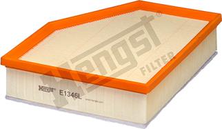 Hengst Filter E1346L - Gaisa filtrs www.autospares.lv