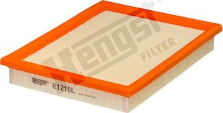 Hengst Filter E1210L - Gaisa filtrs www.autospares.lv