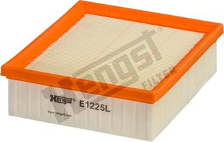 Hengst Filter E1225L - Gaisa filtrs www.autospares.lv