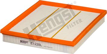 Hengst Filter E1228L - Gaisa filtrs www.autospares.lv