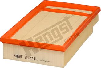 Hengst Filter E1274L - Gaisa filtrs www.autospares.lv