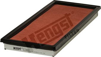 Hengst Filter E881L - Gaisa filtrs www.autospares.lv