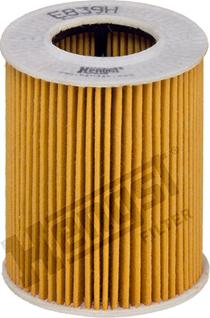 Hengst Filter E839H D330 - Eļļas filtrs www.autospares.lv