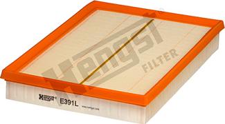 Hengst Filter E391L - Gaisa filtrs www.autospares.lv