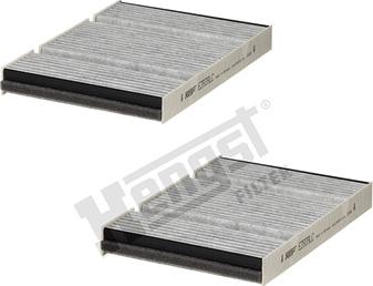 Hengst Filter E3939LC-2 - Filtrs, Salona telpas gaiss www.autospares.lv