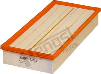 Hengst Filter E371L - Gaisa filtrs www.autospares.lv